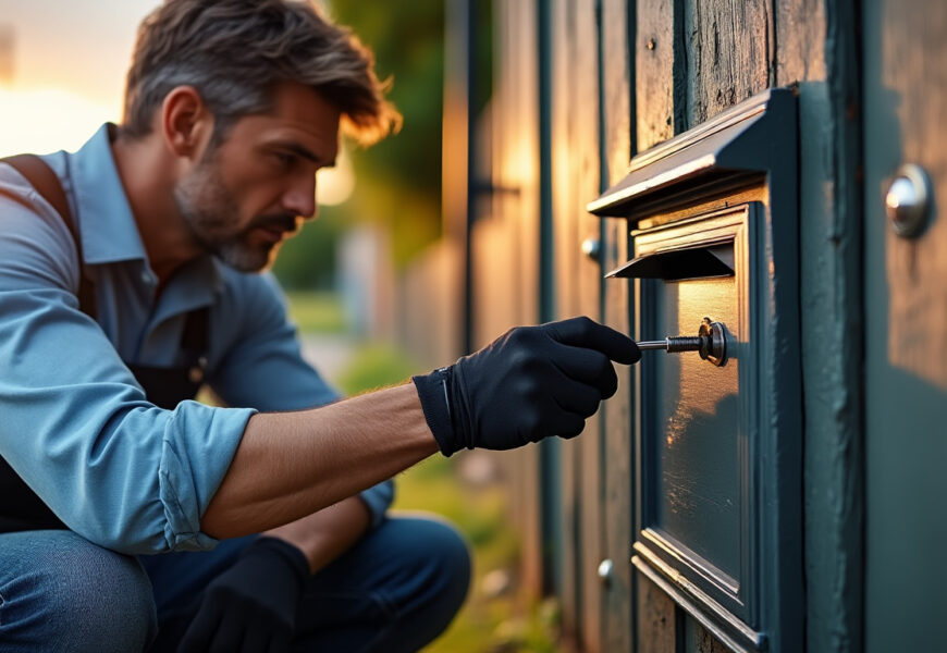 Comment entretenir votre serrure batteuse pour boîte aux lettres ?