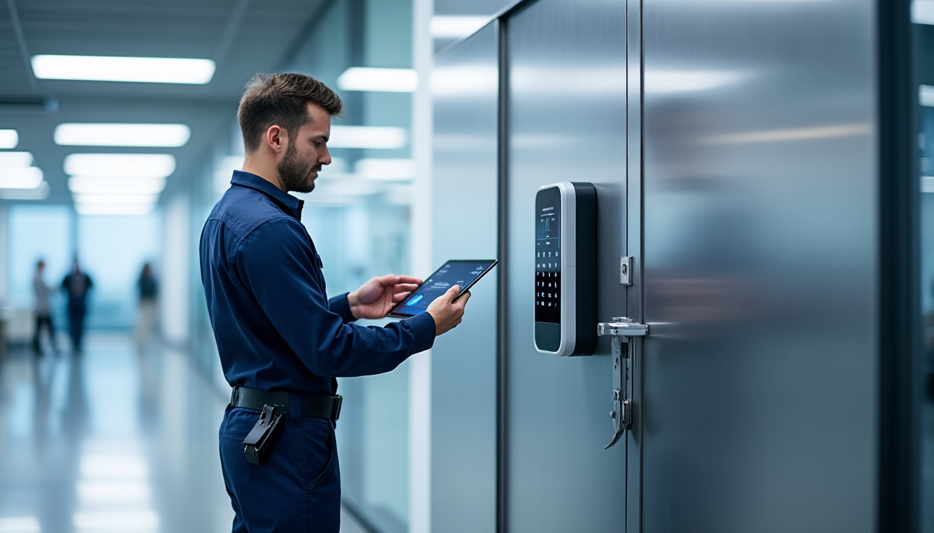 découvrez les avantages d'une fermeture électromagnétique pour sécuriser efficacement votre projet de construction : simplicité d'installation, fiabilité et contrôle d'accès optimal.