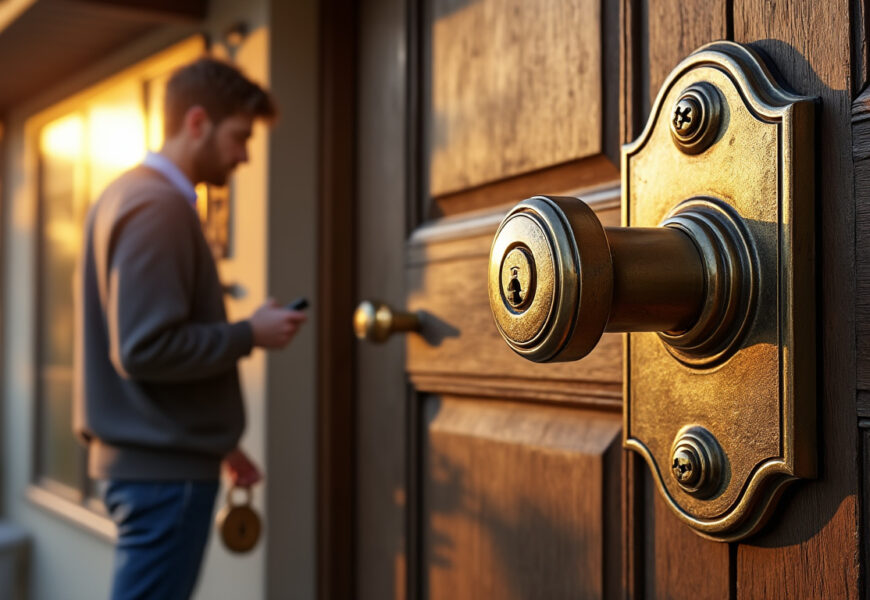 Serrure carénée : un choix esthétique et pratique pour votre porte