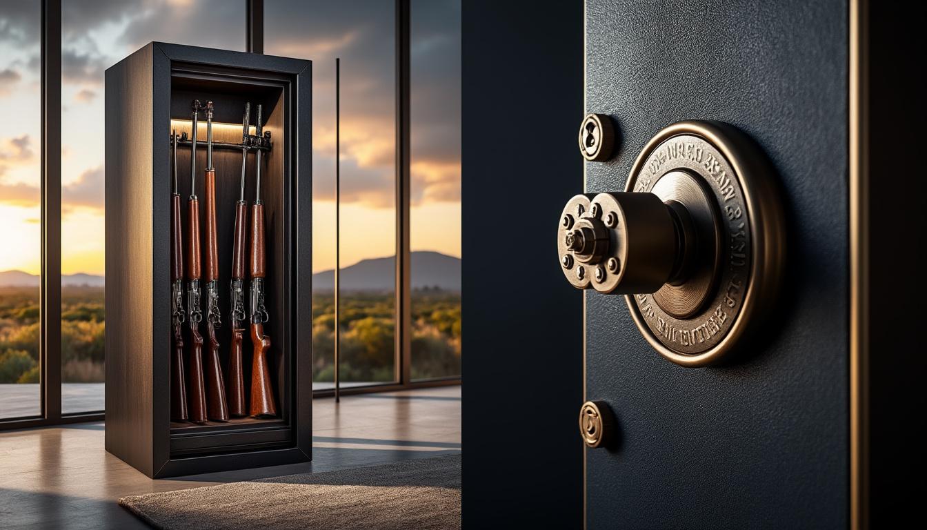 optez pour la sécurité maximale avec nos armoires à fusils équipées de serrures certifiées. protégez efficacement vos armes et équipements tout en respectant la législation en vigueur.
