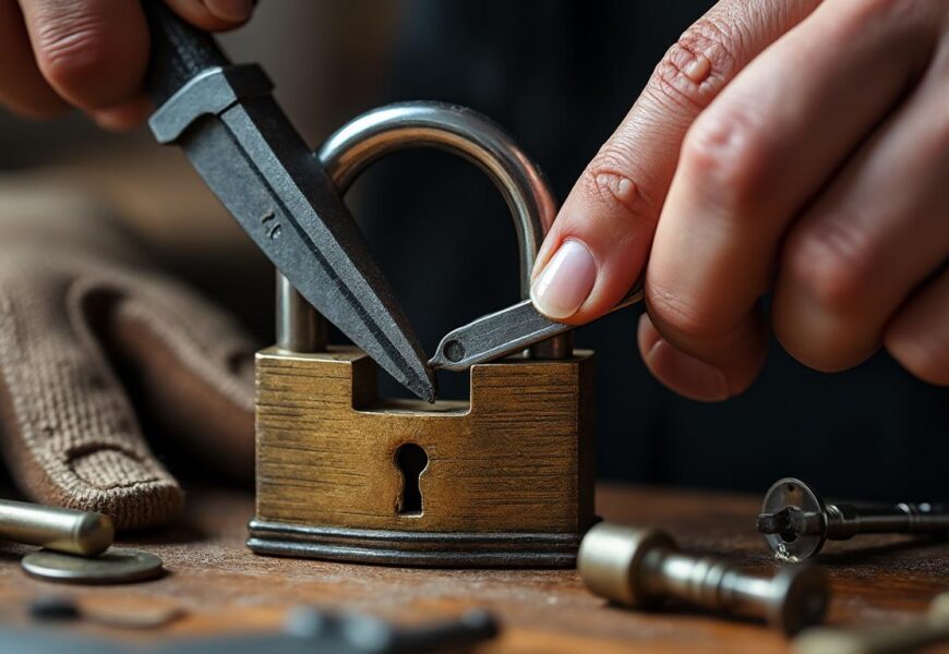 Les secrets du crochetage de serrure : comment les experts s’y prennent