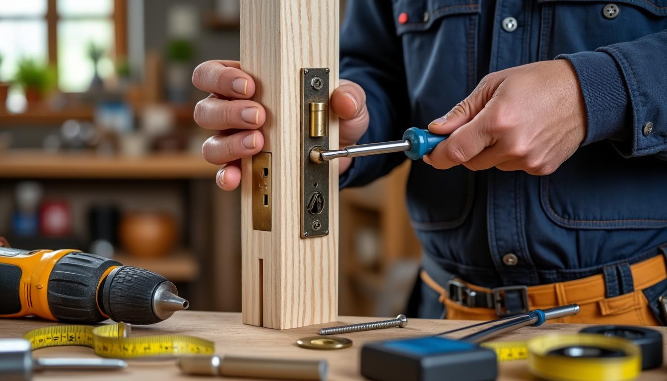 découvrez les étapes clés pour installer facilement une serrure batteuse renforcée et sécuriser efficacement votre porte.