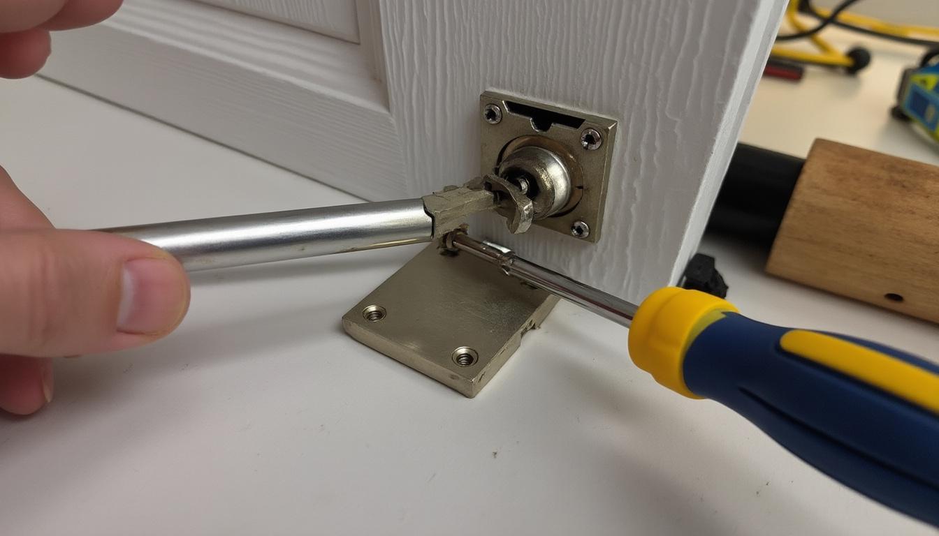 apprenez à remplacer une gâche défectueuse grâce à notre guide étape par étape, pour une réparation simple et efficace de votre porte.