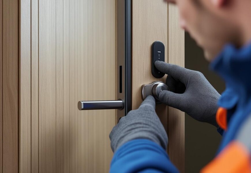 Les étapes pour la pose de serrures motorisées connectées