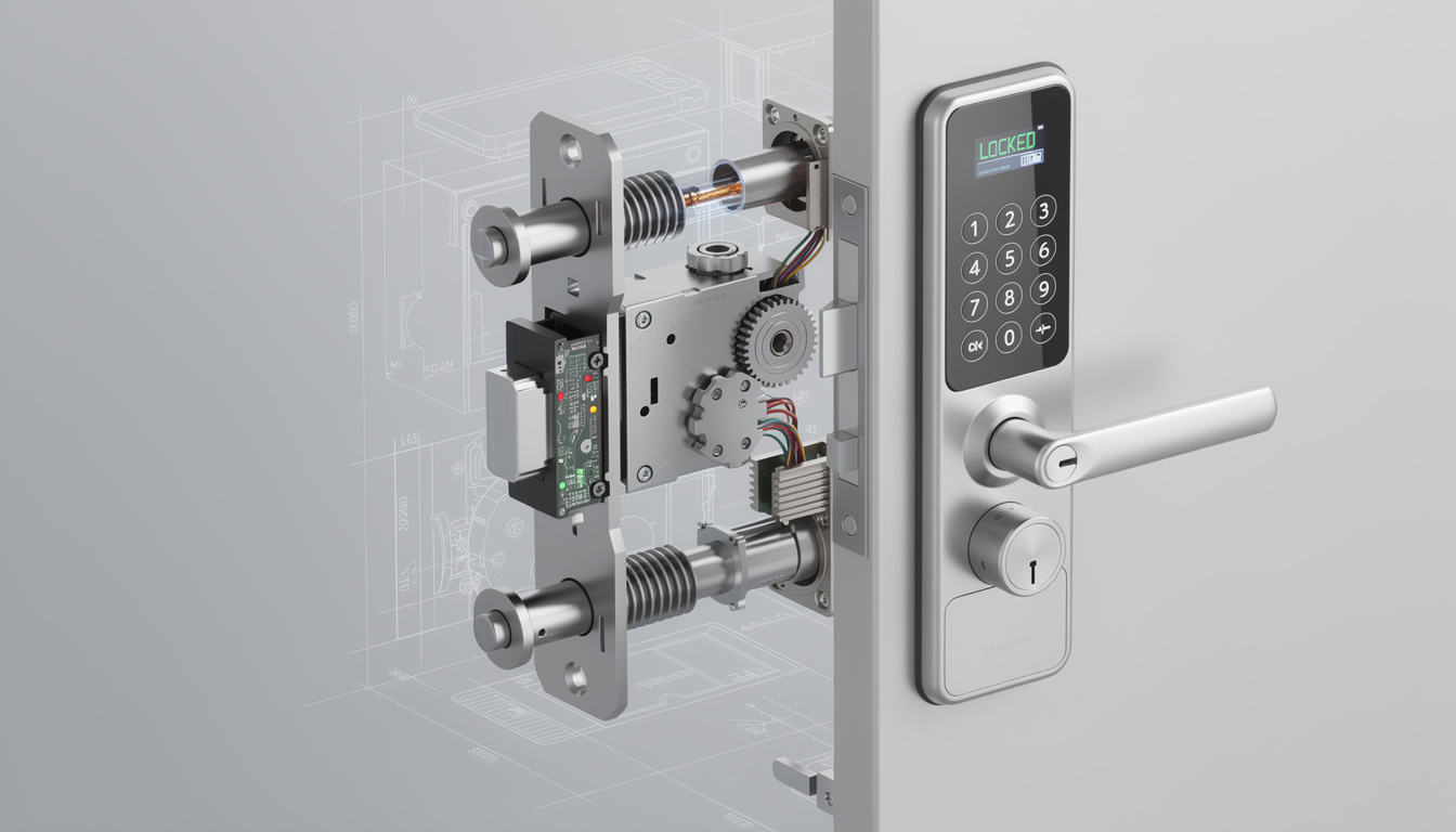 protégez efficacement votre maison grâce à une fermeture multipoints motorisée de haute qualité, alliant sécurité renforcée et confort d'utilisation.