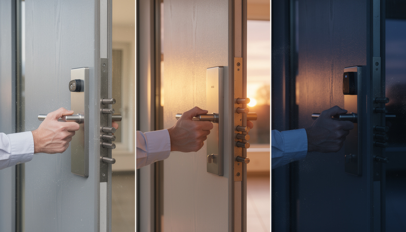 protégez efficacement votre maison grâce à une fermeture multipoints motorisée de haute qualité, alliant sécurité et confort pour votre domicile.