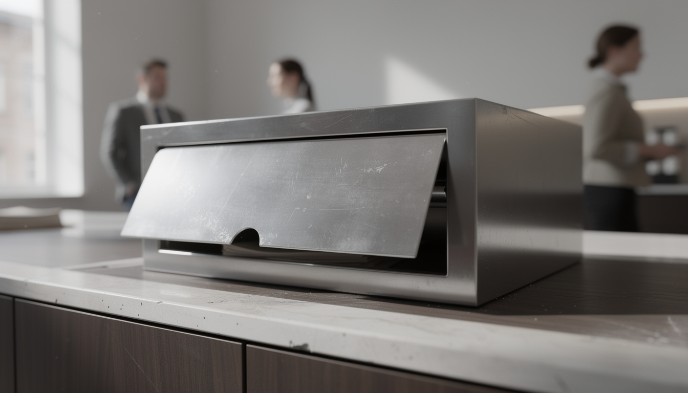 découvrez le coffre à dépôt avec trappe, la solution idéale pour sécuriser vos transactions et garantir la protection de vos fonds en toute simplicité.