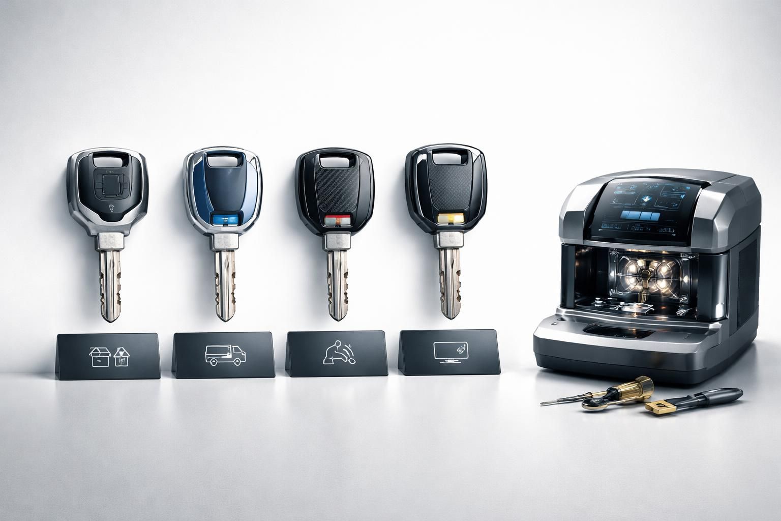 découvrez notre comparatif des services pour la copie d'une clé de porte blindée en 2026 et trouvez le meilleur prix adapté à vos besoins.