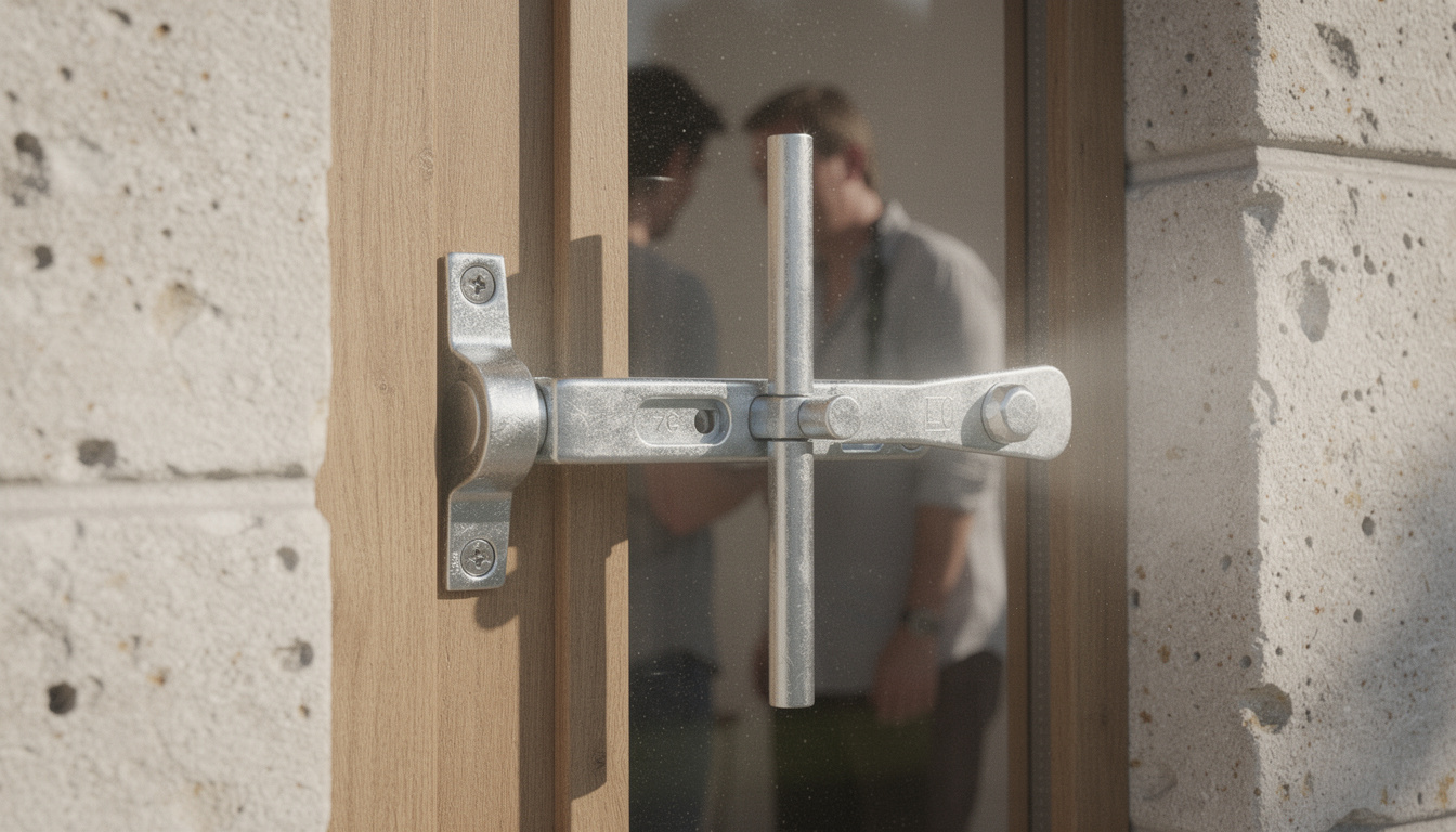 découvrez la crémone en acier trempé, un choix essentiel pour sécuriser et renforcer vos portes d'entrée avec robustesse et durabilité.