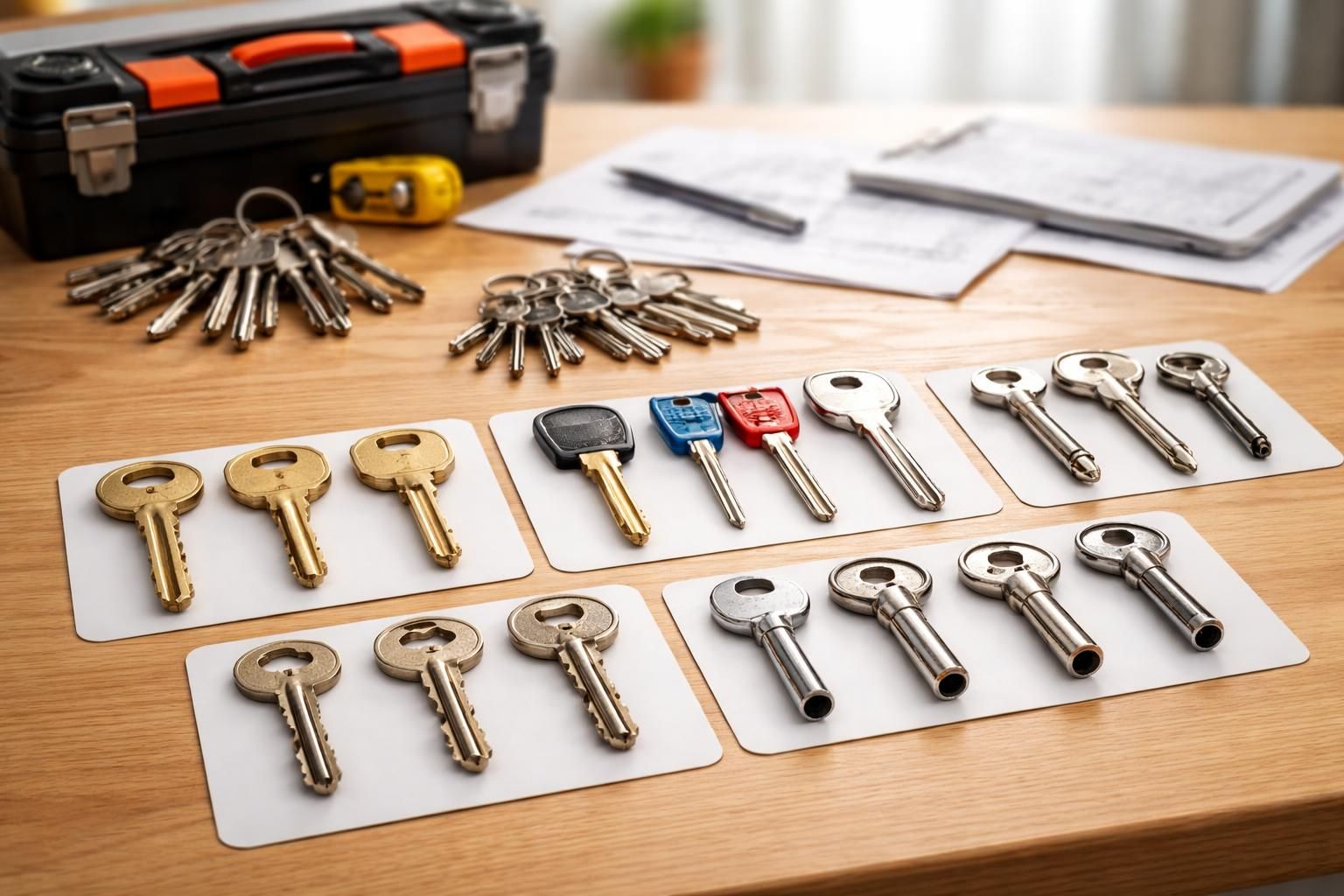 découvrez notre guide complet des tarifs pour faire des doubles de clés de maison, avec des informations détaillées selon les types de clés afin de choisir la meilleure option au meilleur prix.