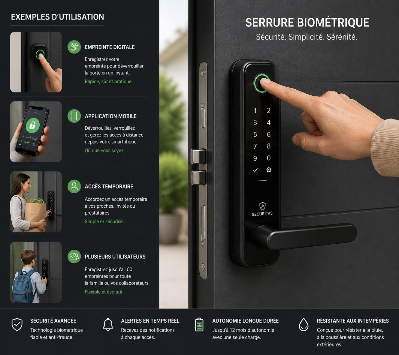 découvrez comment choisir la meilleure serrure électronique biométrique pour sécuriser votre maison grâce à nos conseils pratiques et critères essentiels.