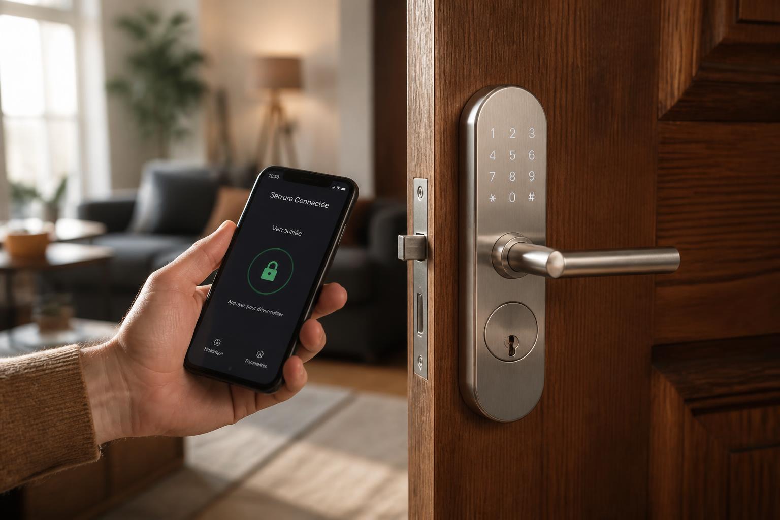 découvrez les avantages d'installer une serrure connectée sans fil chez vous pour renforcer la sécurité de votre domicile tout en bénéficiant d'un accès simplifié et contrôlé à distance.