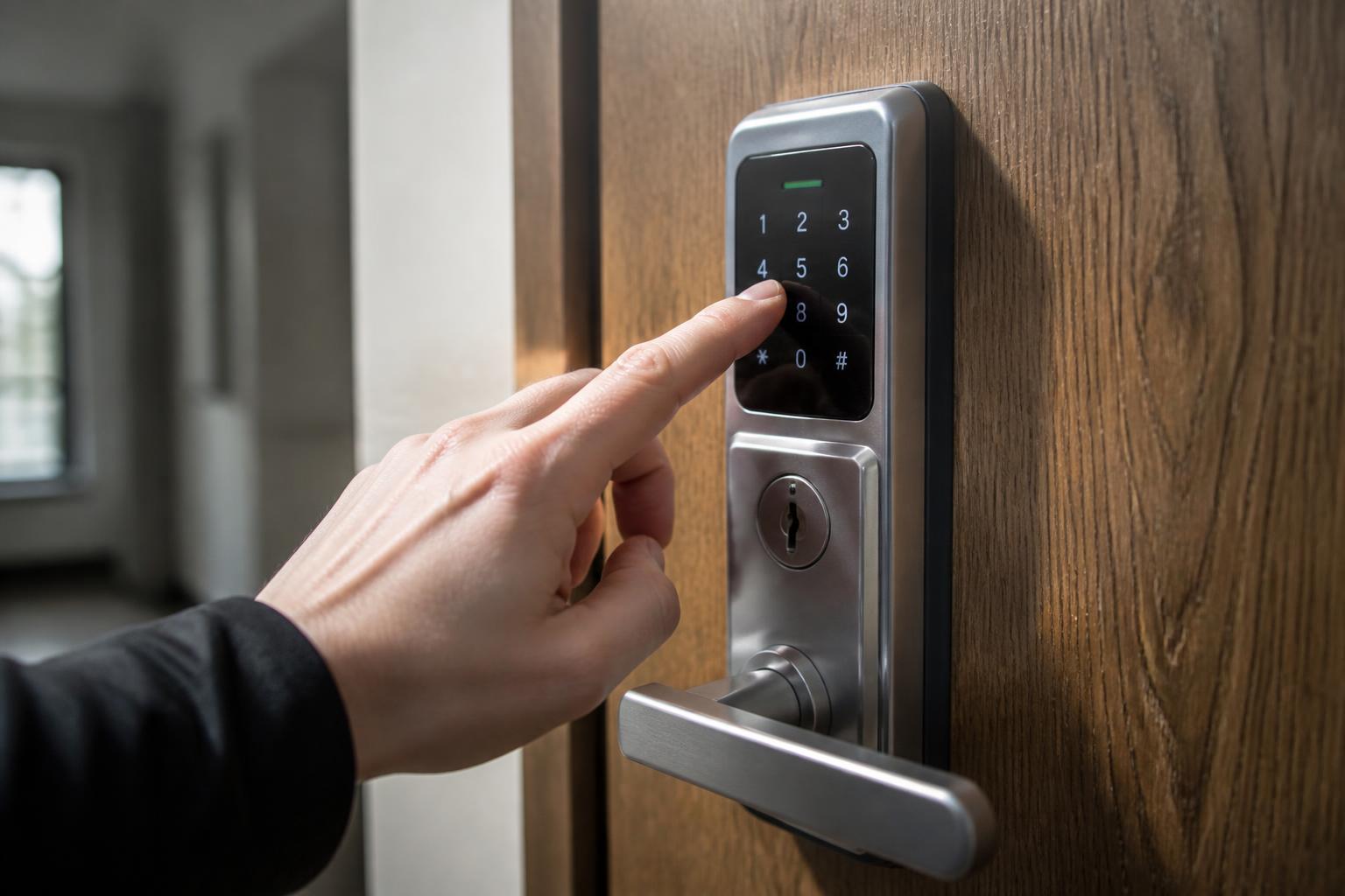 découvrez le verrouillage par code numérique, une solution pratique et sécurisée pour ne plus jamais perdre vos clés et contrôler facilement l'accès à votre domicile.