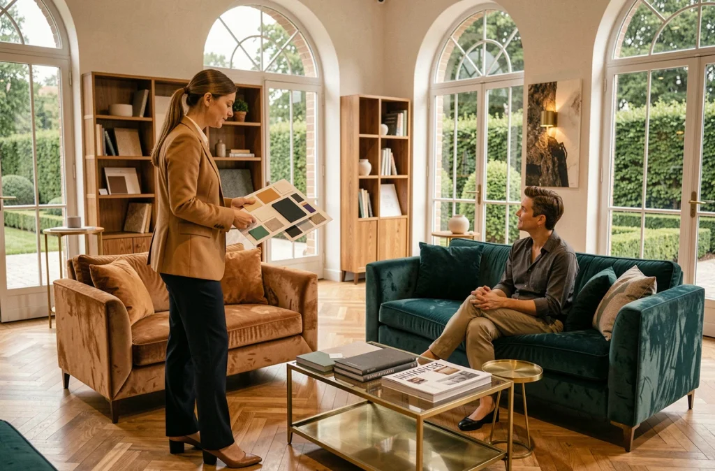 Ketal Concept à Marcq-en-Barœul, consultation de design d'intérieur dans un showroom haut de gamme